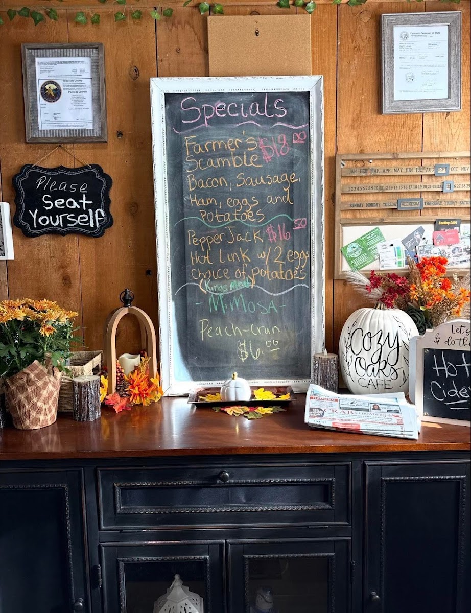 Cozy Oaks Café Photos 2